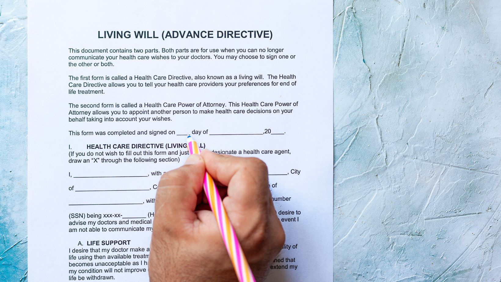 which of the following statements is accurate concerning advance healthcare directives?