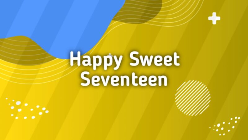 happy sweet seventeen artinya