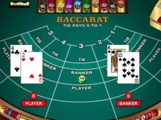 Baccarat in online casino