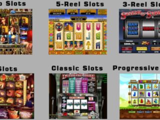 Types of online casino slots