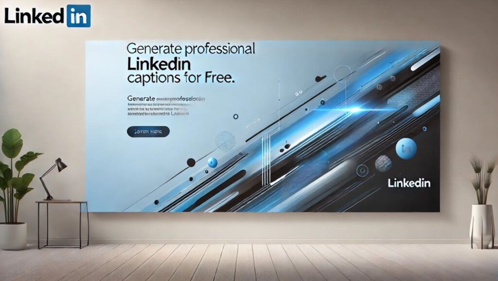 Generate Professional LinkedIn Captions for Free