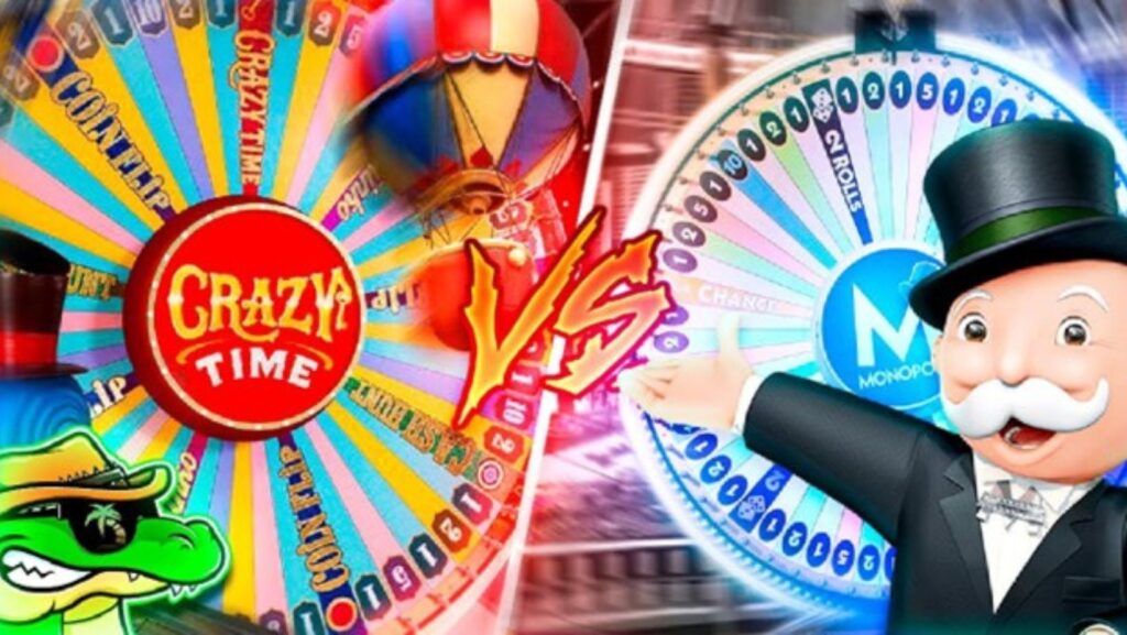 Crazy Time vs. Monopoly Live: Which Is More Entertaining