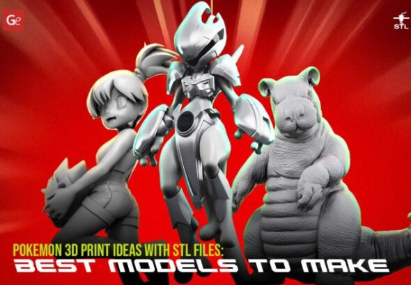 Amazing Pokemon 3D Print Ideas: Fun 3D Printing Projects for Japanese Franchise Fans