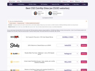 The 5 Most CSGO Coinflip Sites in 2025