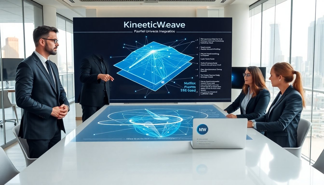 kineticweave parallel universes by helectroverse dimensionpath