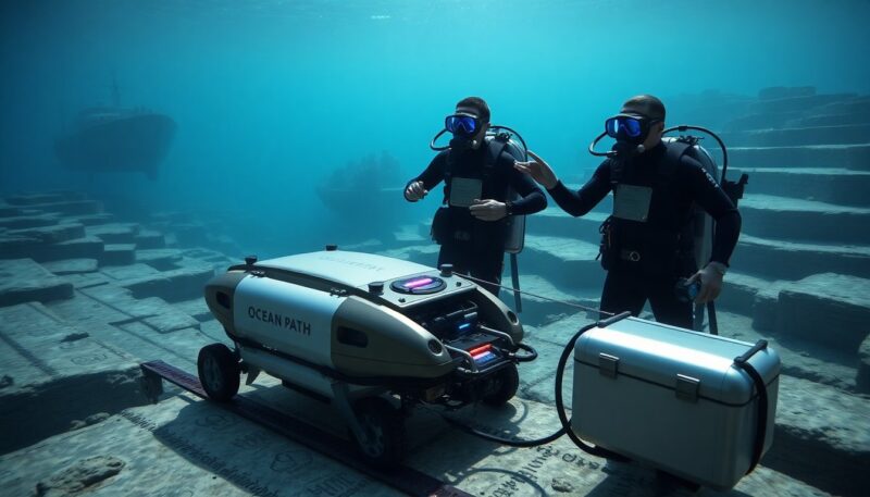 exploring atlantis via helectrosea oceanpath diveblending