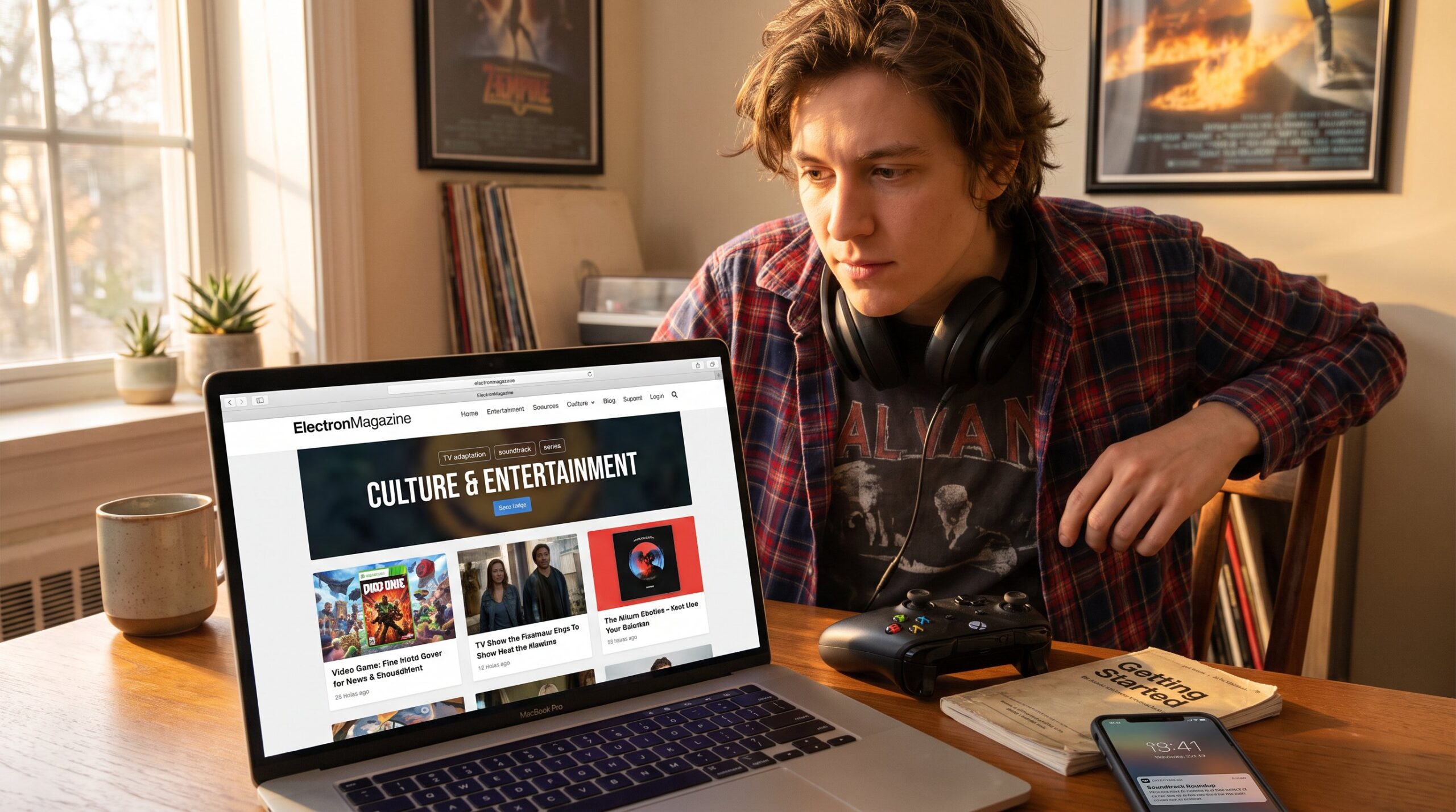 How to Browse Entertainment and Culture Articles on ElectronMagazine
